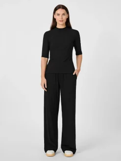 Damen-Halbarmshirt Lyocell