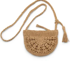 Damen-Handtasche Raffia, natur