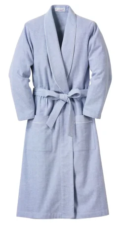 Damenhausmantel Flanell