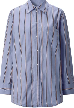 Damen-Hemdbluse gestreift