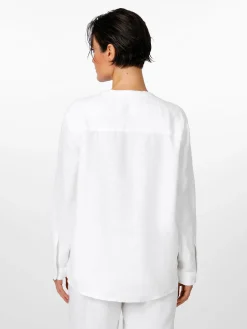 Damen-Hemdbluse Leinen