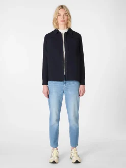 Damen-Hemdjacke Wolle