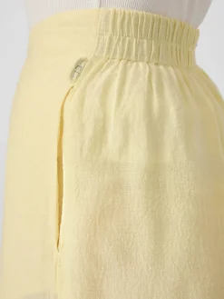 Damenhose Leinen Batik