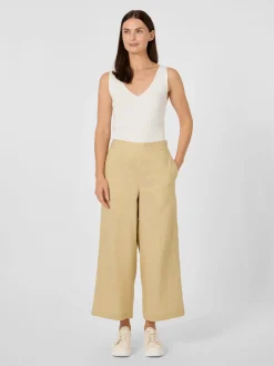 Damenhose Leinen-Baumwolle
