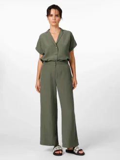 Damenhose weites Bein