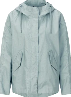 Damenjacke Leinen mit Kapuze