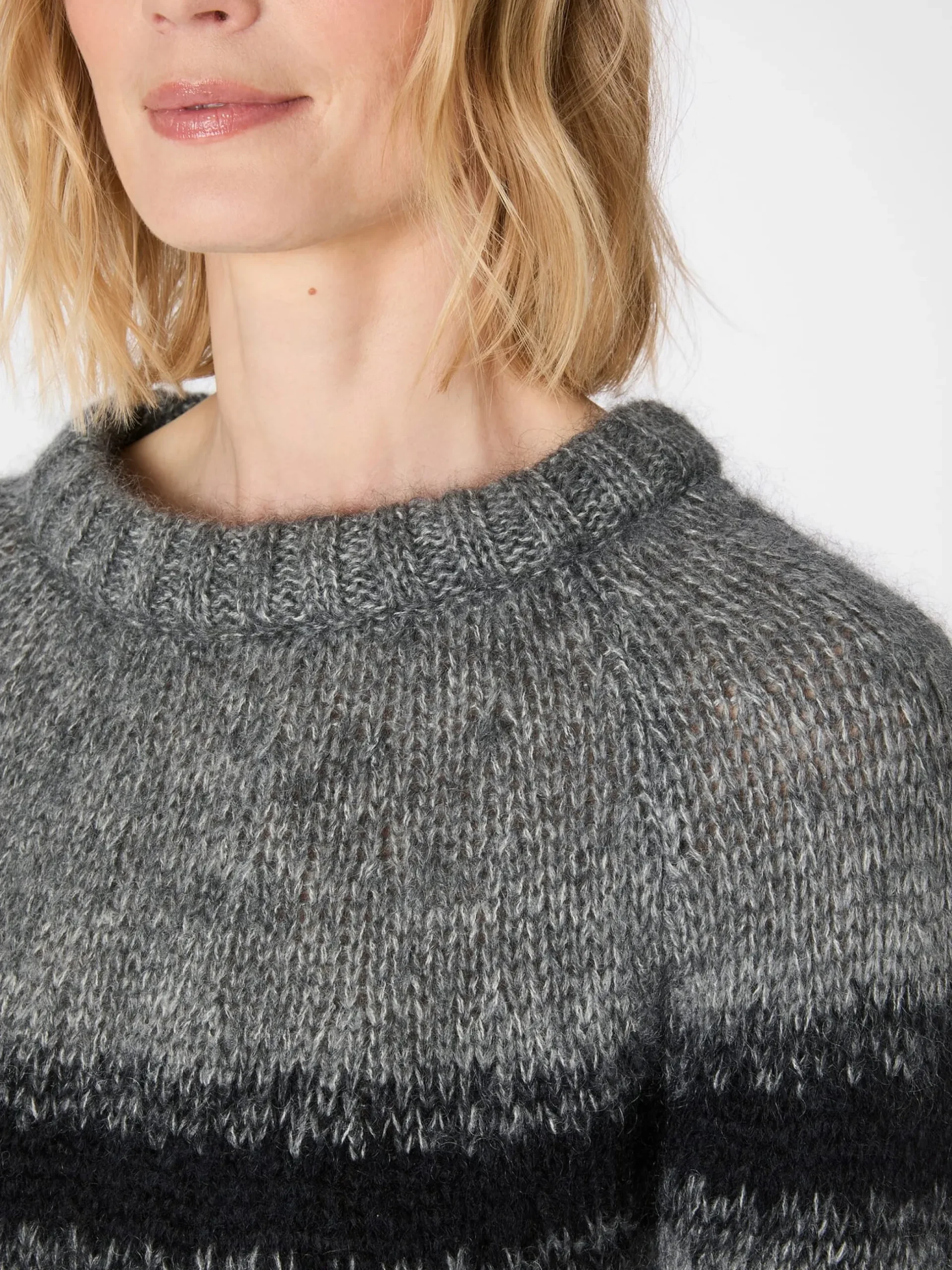 Damen-Jacquardpullover