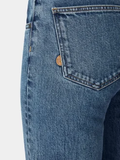 Damenjeans gerades Bein