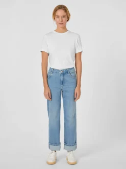 Damenjeans mit Aufschlag