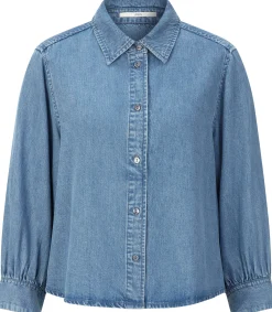 Damen-Jeansbluse TENCEL™