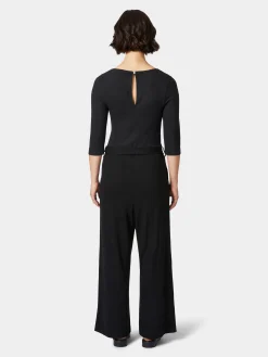 Damen-Jumpsuit Piqué