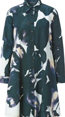 Damenkleid geknöpft, Multicolor