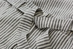 Damen-Leinenshorts gestreift