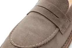 Damen-Loafer Rauleder