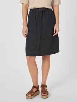 Damen-Midirock Baumwolle