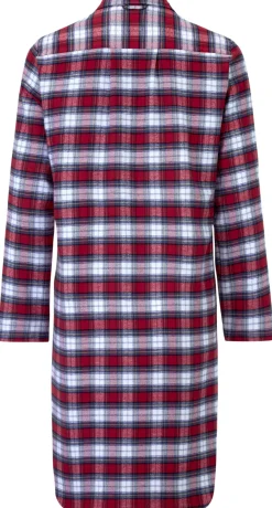 Damen-Nachthemd Flanell gemustert