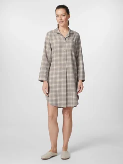 Damen-Nachthemd kariert