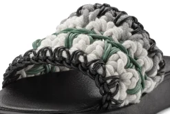 Damenpantolette Häkelschaft