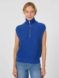 Damenpullunder mit Zip