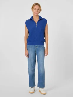 Damenpullunder mit Zip