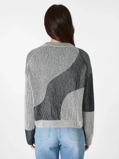 Damen-Rippenpullover