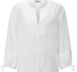 Damen-Schlupfbluse Leinen