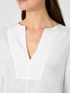 Damen-Schlupfbluse Leinen