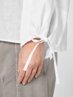 Damen-Schlupfbluse Leinen