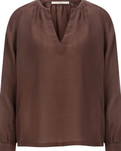 Damen-Schlupfbluse Ramie