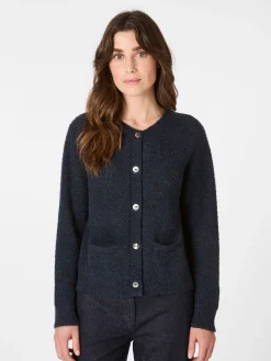 Damen-Strickjacke Alpaka