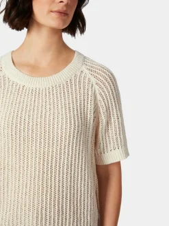 Damen-Strickshirt Bouclé