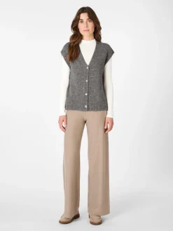 Damen-Strickweste Alpaka