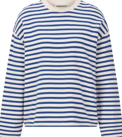 Damen-Sweatshirt gestreift