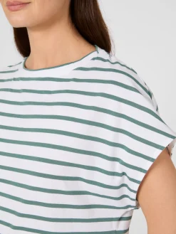 Damentop gestreift
