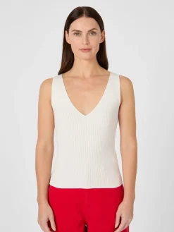 Damentop Rippenstrick