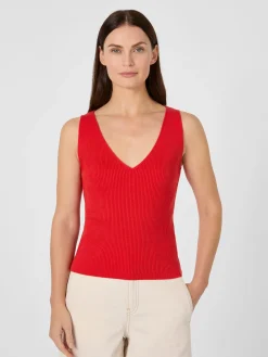 Damentop Rippenstrick