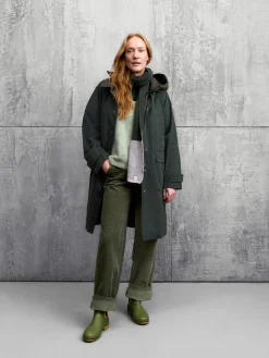 Damen-Trenchcoat 2in1 mit Weste