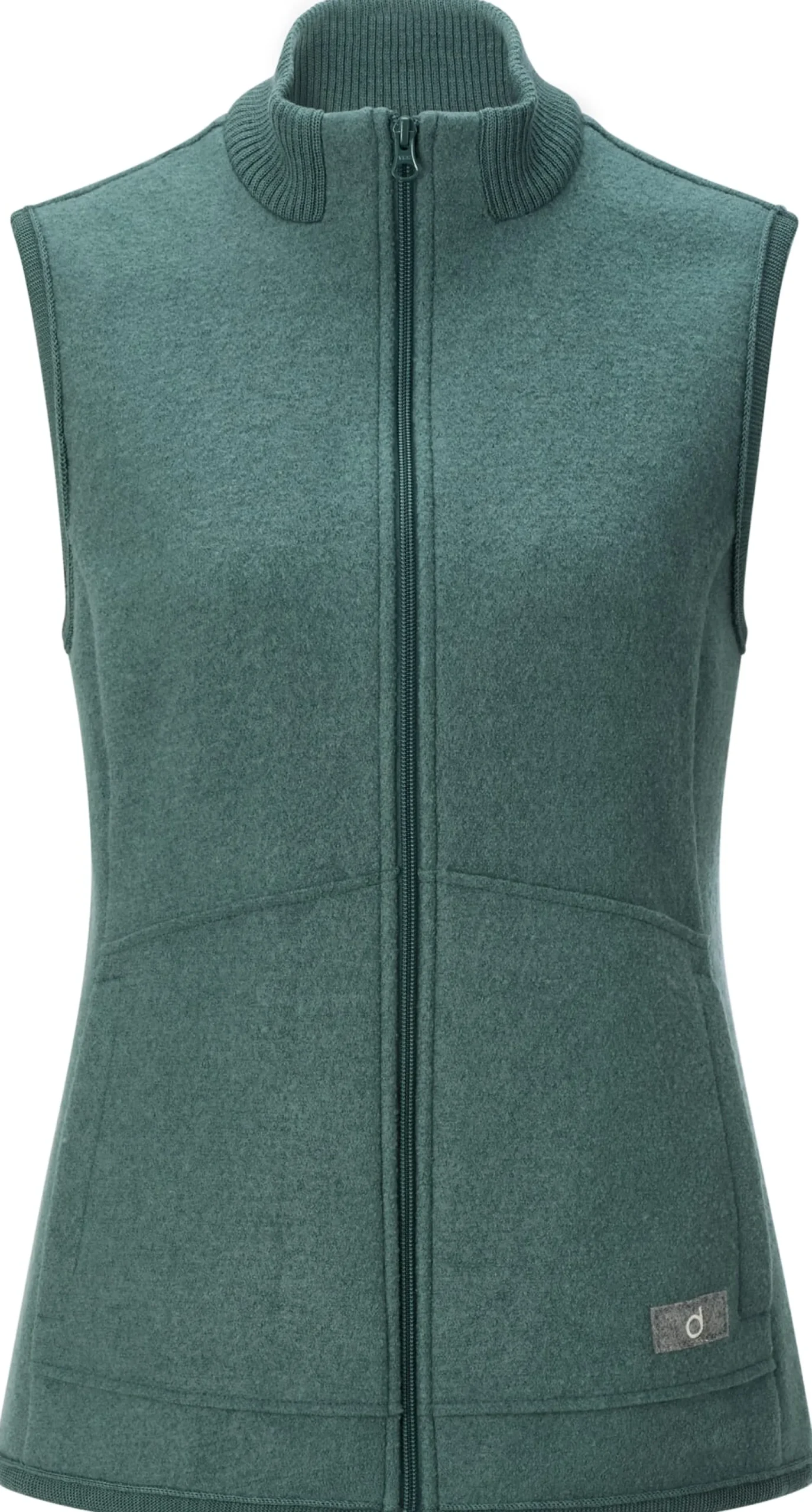 Damen-Walkweste Schurwolle