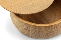 Deckeldose Massivholz