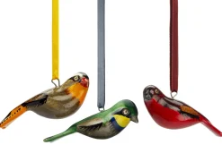 Dekovogel Holz handgeschnitzt