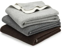 Doubleface-Decke Schurwolle