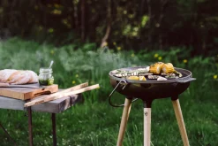 Dreibeingrill Gusseisen