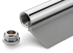 Duschabzieher Messing verchromt