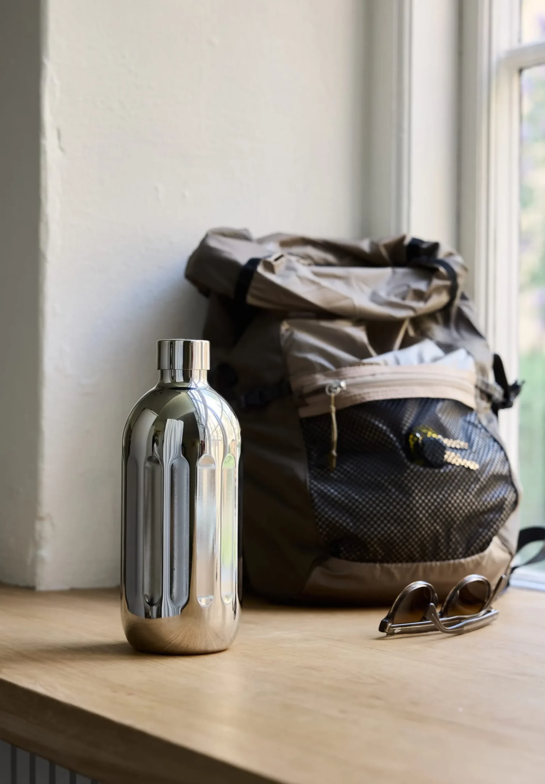 Edelstahlflasche zu Wassersprudler Carbonator Pro