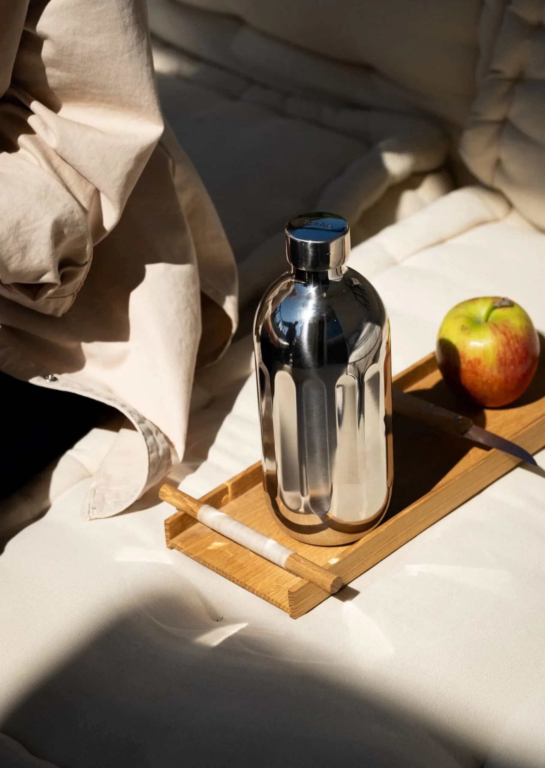 Edelstahlflasche zu Wassersprudler Carbonator Pro