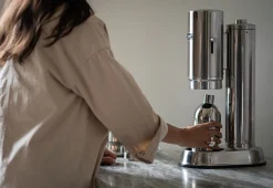 Edelstahlflasche zu Wassersprudler Carbonator Pro