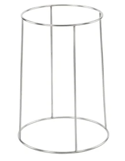 Edelstahlständer für Futterhaus oder Vogeltränke Keramik