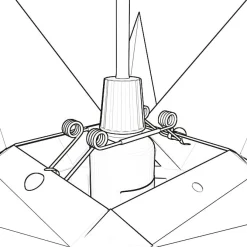 Elektrifizierung Herrnhuter Stern Innenbereich