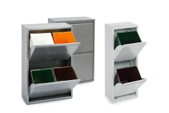 Ersatzmülleimer grün zu Klappschrank Stahl