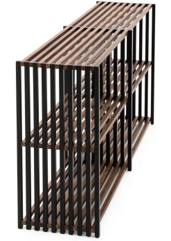 Faltregal Nussbaum-Buche